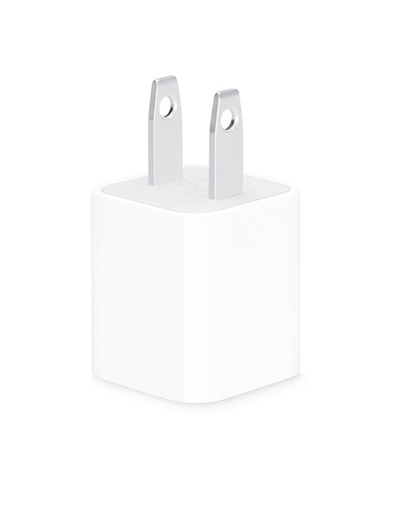[68121001121] Apple US Charger A1385 - 1A - White