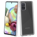 Muvit Soft Case for Galaxy A71-Transparent