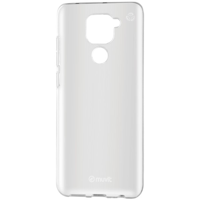 Muvit Soft Case for Redmi Note 9-Transparent