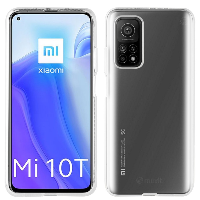 Muvit Soft Case for Mi 10T/10T Pro-Transparent