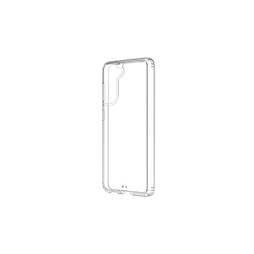 QDOS Hybrid Clear for Samsung S21+ - Clear rigid back with flexible sides.