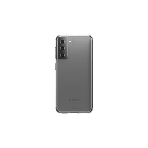 QDOS Hybrid Clear for Samsung S21+ - Clear rigid back with flexible sides.