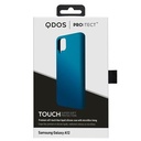 QDOS TOUCH Silicone Blue for Samsung A12 - liquid silicone case with micro fibre interior