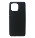 QDOS TOUCH Silicone Black for Xiaomi Mi 11 5G - liquid silicone case with micro fibre interior