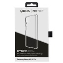 QDOS Hybrid Clear for Samsung Galaxy A12 - Clear rigid back with flexible sides