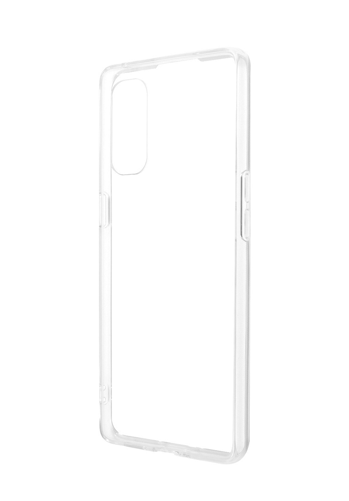 QDOS Hybrid Clear for OPPO Reno4 Pro 5G - Clear rigid back with flexible sides.