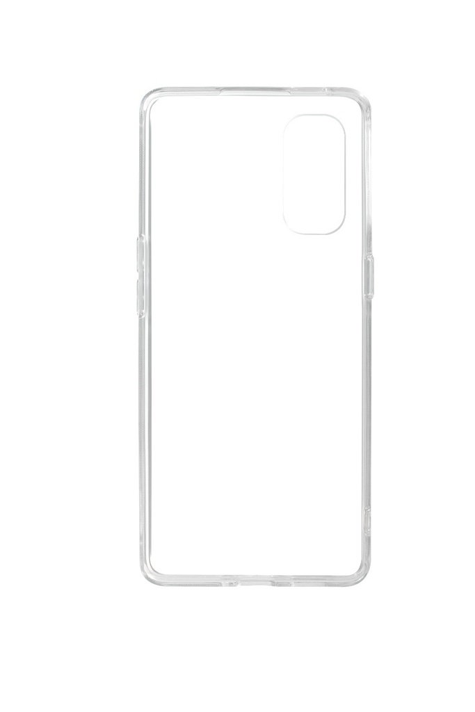 QDOS Hybrid Clear for OPPO Reno4 Pro 5G - Clear rigid back with flexible sides.