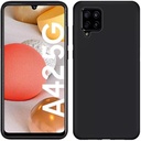 QDOS Touch Soft silicone Case for Galaxy A42 5G-Black - Retail Pack - Sealed