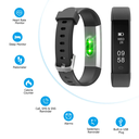 Letscom Fitness Tracker ID115UHR BLACK
