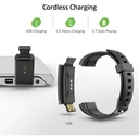 Letscom Fitness Tracker ID131COLOR HR D-Black