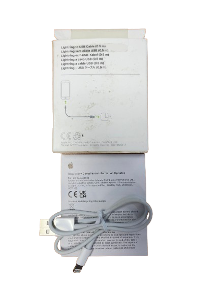 Apple Data Cable A1511 - USB to Lightning - 0.5m - Retail Pack - Open Box - Refurb
