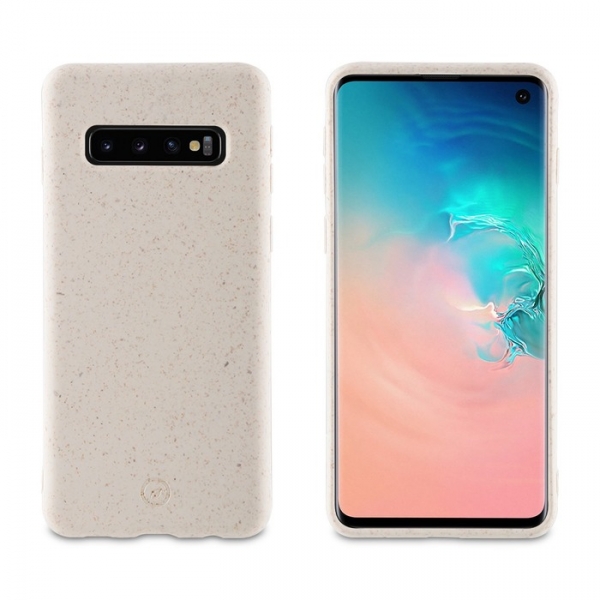 Muvit 100 % Eco-Friendly for Galaxy S10-White