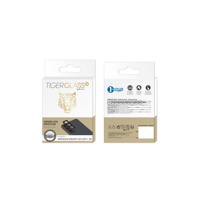 Muvit Screen Protector Tiger Lens compatible with Samsung S21