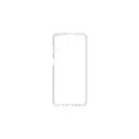 QDOS Hybrid Clear for Samsung Galaxy A12 - Clear rigid back with flexible sides