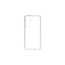 QDOS Hybrid Clear for Samsung S21+ - Clear rigid back with flexible sides.