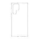 QDOS Hybrid Clear for Samsung S22 Ultra - Clear rigid back with flexible sides.