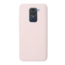 QDOS Touch Soft silicone Case for Redmi Note 9-Pink