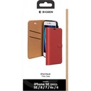 BIGBEN Case Wallet Black for iPhone SE Red - Retail Pack - Sealed