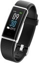Letscom Fitness Tracker ID130 PIus HR Black - Retail Pack - Sealed - New