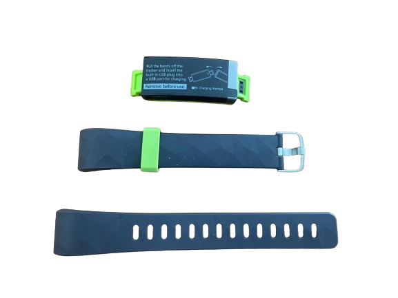 Letsfit Fitness Tracker ID131 - Grey GREEN - Retail Pack - Sealed - New