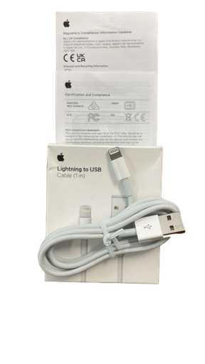 [59121001163] Apple Data Cable A1480 - USB to Lightning - 1m - Retail Pack - Open Box - Refurb