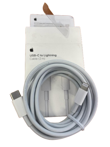 [59121007163] Apple Data Cable A2441 - Type C to Lightning - 2m - Retail Pack - Open Box - Refurb