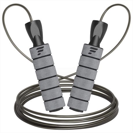 [72146009141] Letscom Letsfit Jump Ropes JR01 Gray