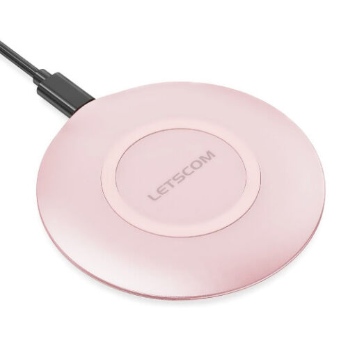 [70146007141] Letscom Wireless Charger 15W - Super P - PINK
