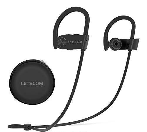 [69146050141] Letscom Wireless Sport Headphone U8I - BLACK - in Zip Box - Retail Pack - Sealed - New
