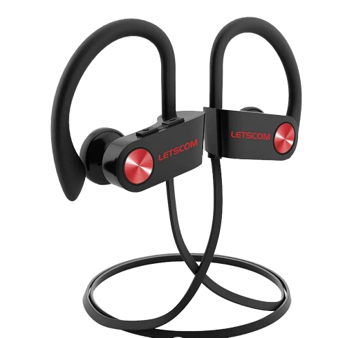 [69146027141] Letscom Wireless Sport Headphone U81-B RED /BLACK