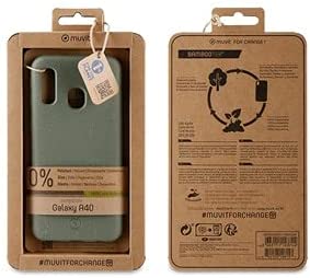 [61157008141] Muvit 100 % Eco-Friendly for Galaxy A40-Green