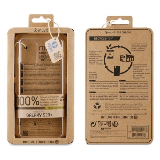 [61157061141] Muvit 100 % Eco-Friendly for Galaxy A51-Transparent