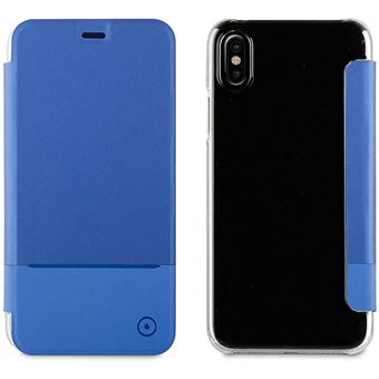 [61157017141] Muvit Folio Case for iPhone X-Blue