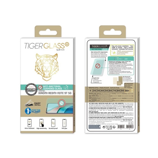 [77157050141] Muvit Screen Protector REDMI NOTE 9T5G