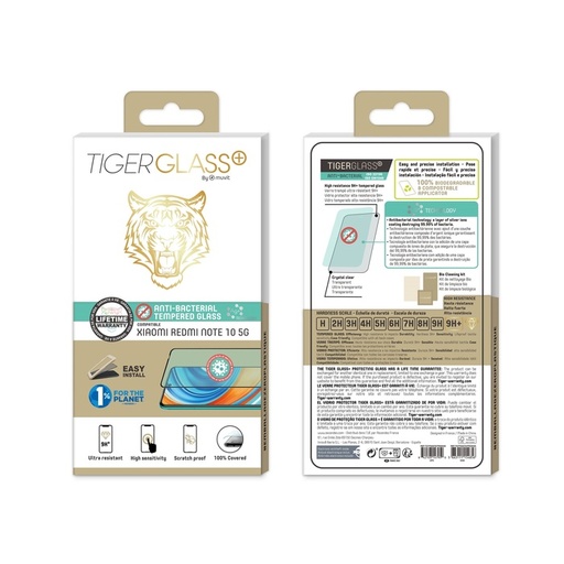 [77157007141] Muvit Sreen Protector Tiger compatible with Redmi Note10