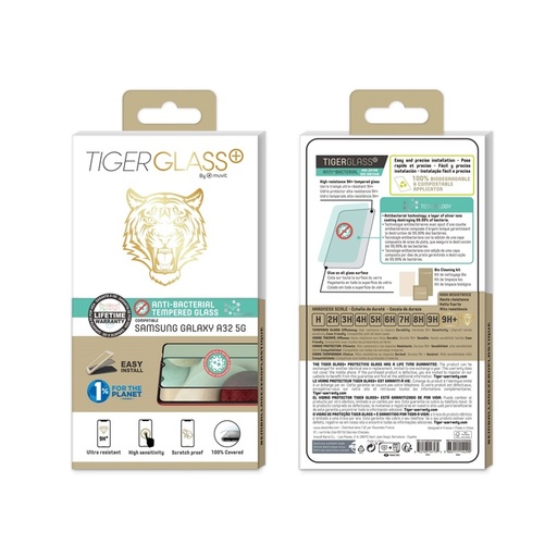 [77157011141] Muvit Sreen Protector Tiger compatible with Samsung A32