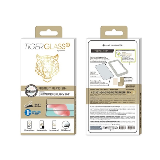 [77157033141] Muvit Sreen Protector Tiger compatible with Samsung A41