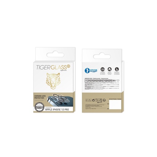 [77157025141] Muvit Screen Protector Tiger Lens compatible with iPhone 12 Pro