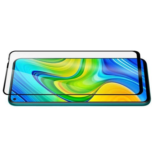 [77154008141] QDOS OPTIGUARD - Glass Protect black frame for Xiaomi Redmi Note 10 5G