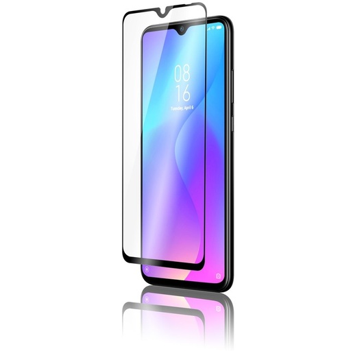 [77154009141] QDOS OPTIGUARD - Glass Protect Black Frame for Xiaomi Redmi 9T