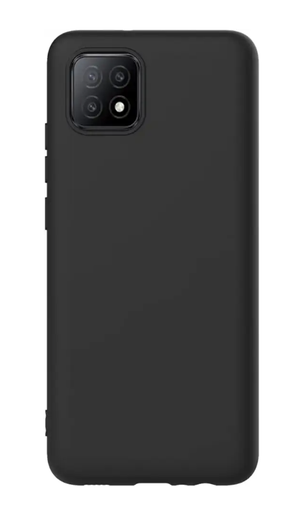 [61154036141] QDOS Touch Soft silicone Case for Galaxy A03S-Black