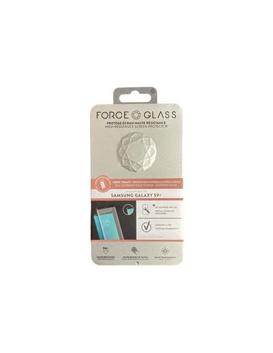 [77159007141] BIGBEN Force Glass for Samsung A8 - Transparent - Retail Pack - Sealed