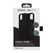 [61154069141] QDOS Case TOUCH PURE with magsafe - Black - for iPhone 13 Mini - Black - Retail Pack - Sealed