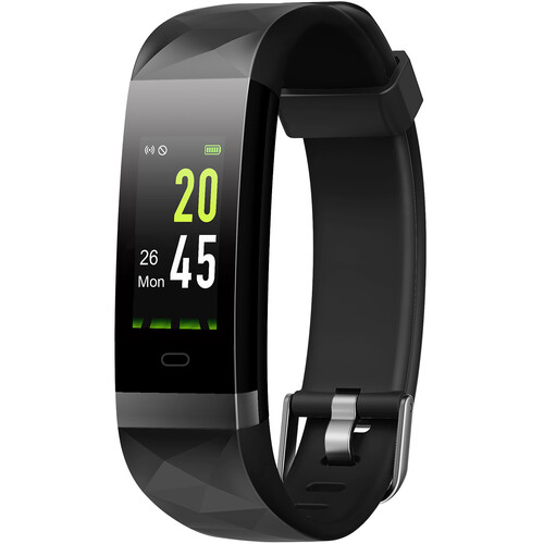 [71146053141] Letscom Fitness Tracker ID131COLOR HR D-Black