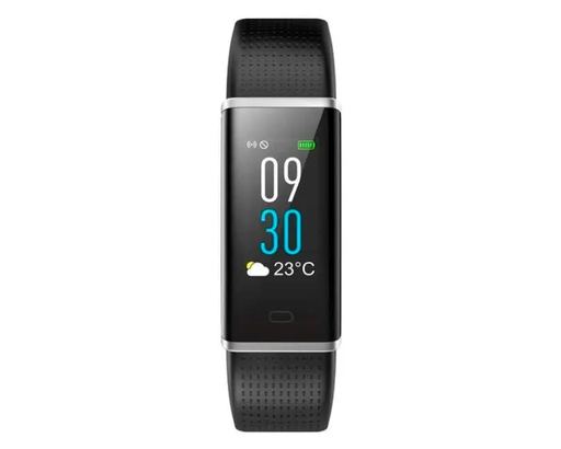 [71146023141] Letscom Fitness Tracker ID130 Black - Retail Pack - Sealed - New