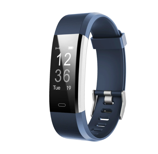 [71146027141] Letscom Fitness Tracker ID130PLUS HR Dark Blue - Retail Pack - Sealed - New