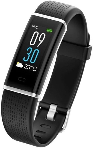 [71146029141] Letscom Fitness Tracker ID130 PIus HR Black - Retail Pack - Sealed - New