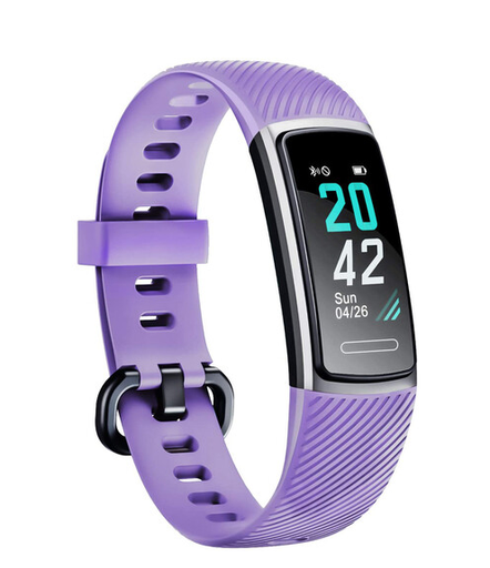 [71146049141] Letscom Letsfit Fitness Tracker ID152 light purple - Retail Pack - Sealed - New