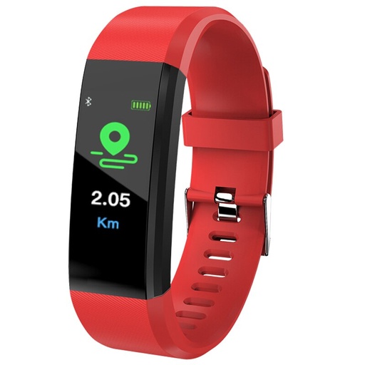 [71146070141] Letscom Fitness Tracker ID115Plus HR - Red - Retail Pack - Sealed - New