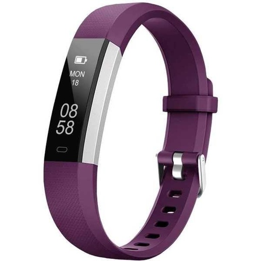 [71146075141] Letscom Letsfit Fitness Tracker ID115U - Purple - Retail Pack - Sealed - New